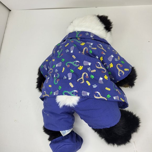 Build a Bear Dr. Panda Bear Plush 15" Stuffed Animal Toy - Picture 8 of 13